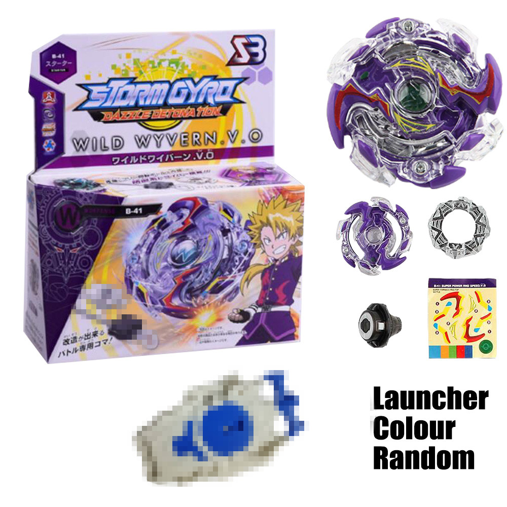B-X TOUPIE BURST BEYBLADE Spinning Top B-34 starter Victory Valkyrie .B.V WITH LAUNCHER DROP SHOPPING. 