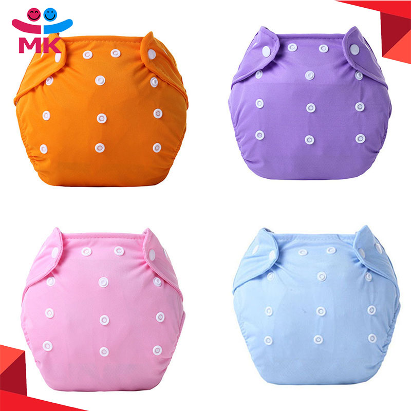 Reusable Baby Diapers for 0 Month To 18 Month Baby Pants Washable Ecological Cloth Baby Diapers Adjustable Breathable Baby Dolls Diapers