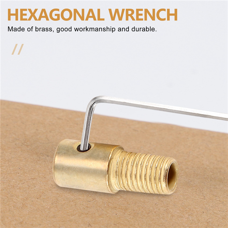 3 Sets 0.5-3mm Brass Drill Chuck Small Electric Drill Bit Collet Fit for Dremel Rotary Tools 3 Size -2.0mm 2.35mm 3.17mm