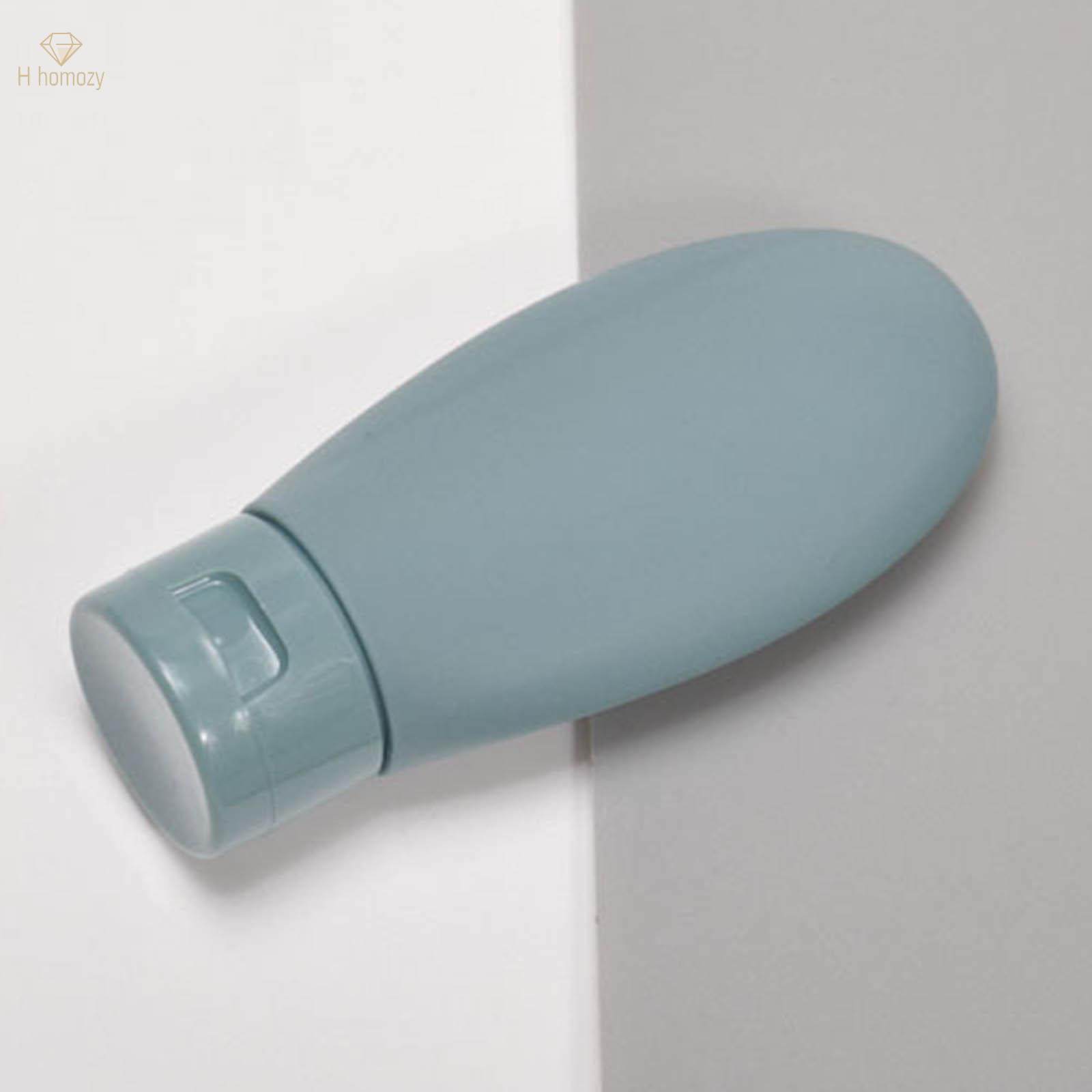 3Pcs Portable Travel Bottles Set Squeezable Toiletries Containers for Lotion. 