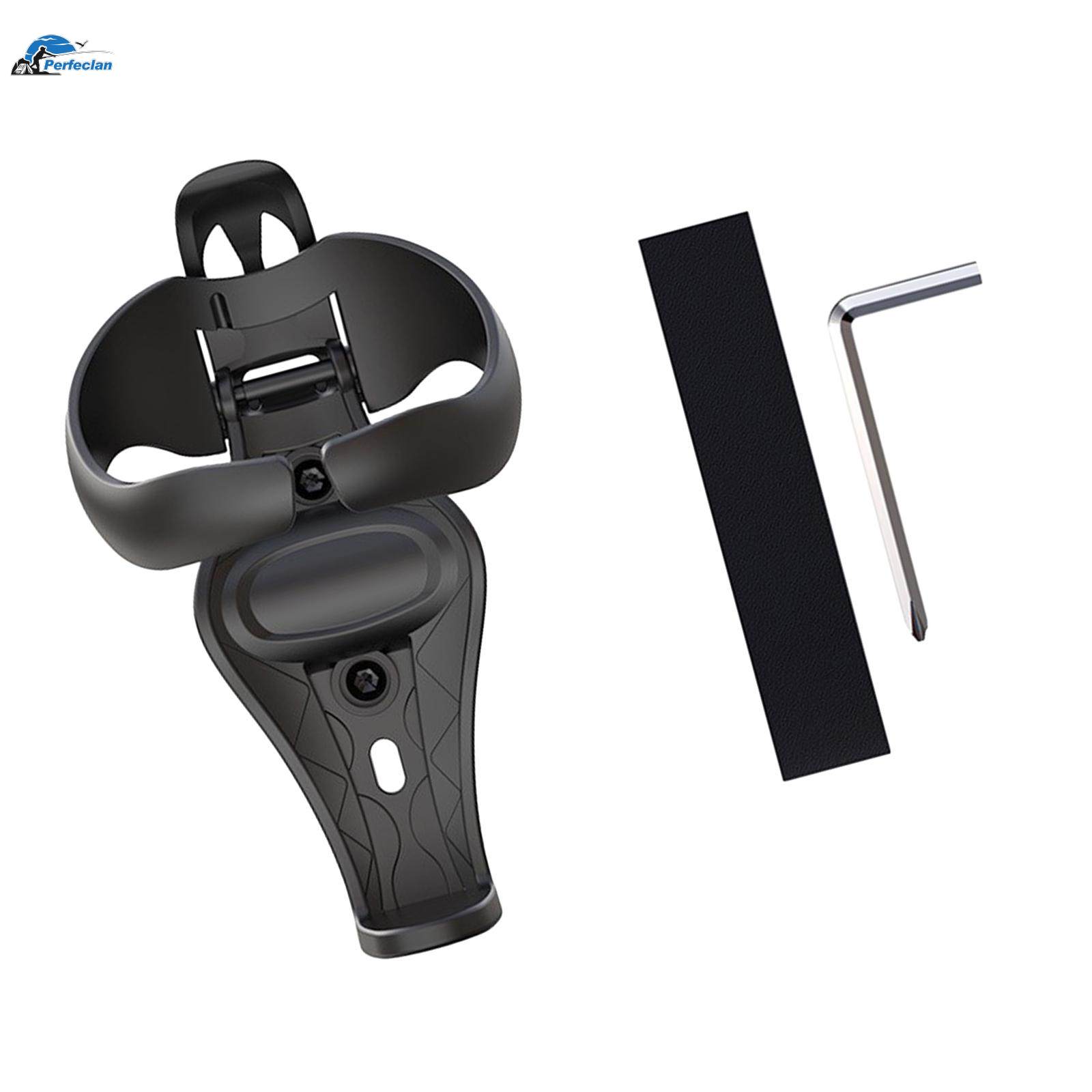 Motorcycle Bottle Cage Bottle Holder for 20-28mm Handlebar Black. 