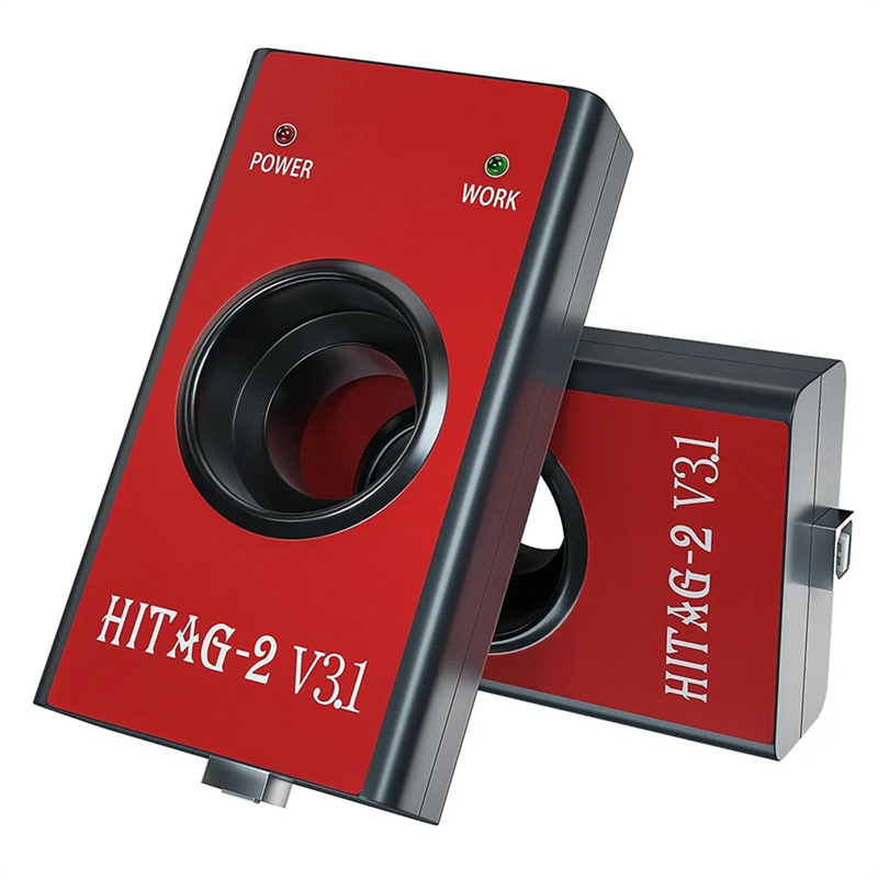 1Set HITAG 2 V3.1 OBD2 Car Diagnostic Tool Key Programmer Hitag2 Transponder Red. 