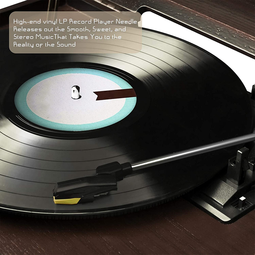 Record Player Needle, Upgraded Record Player with Diamond Stylus Replacement for ,, ION, LP. 