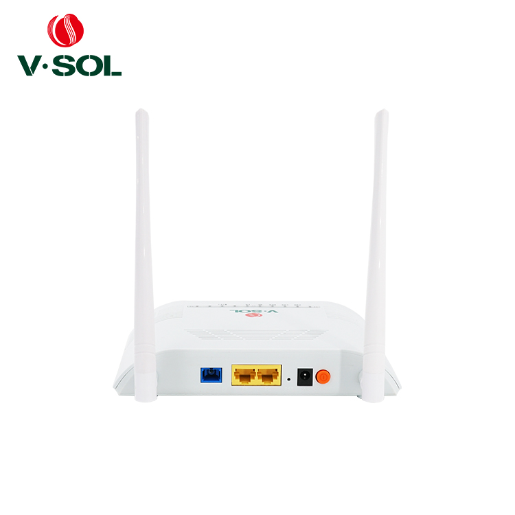 V-sol V2802GW Xpon 1GE+1FE Wi-Fi 4 Onu + Router. 