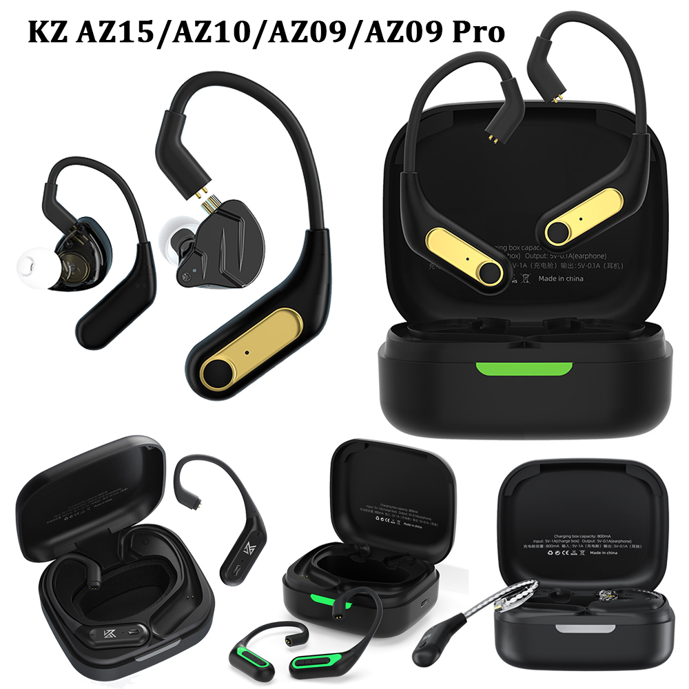 KZ AZ15 AZ10 AZ09 Pro Wireless Bluetooth 5.2 HIFI Earphone B/C PIN Connector Replaceable Plug Ear Hook For KZ ZSN Pro X EDC ZSX