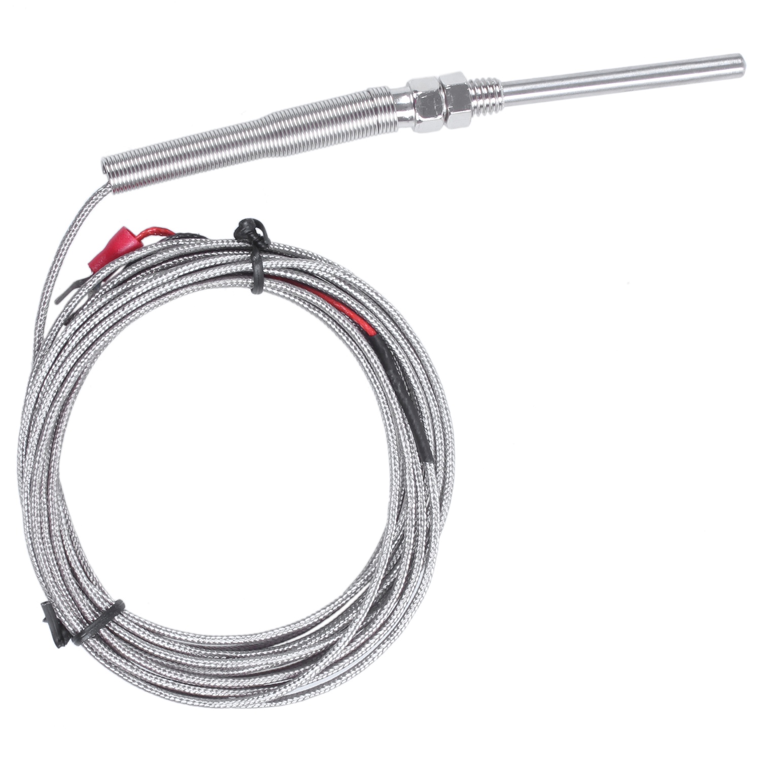K Type 50x5mm 800C Probe Thermocouple Temperature Sensor Cable 9.8ft 3 Meters. 