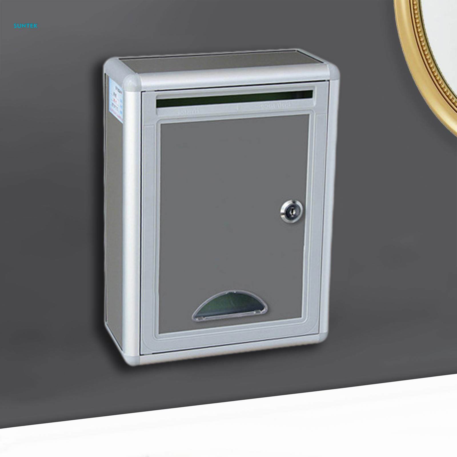 Ballot Box Lockable Complaints Mailbox Letter Post with Slot