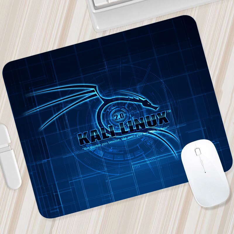 Mouse Pad Kali Linux Keyboard Mat Desk Durable Desktop Mousepad Rubber Gaming Small Gamers Decoracion Gamer PC Computer Mausepad. 