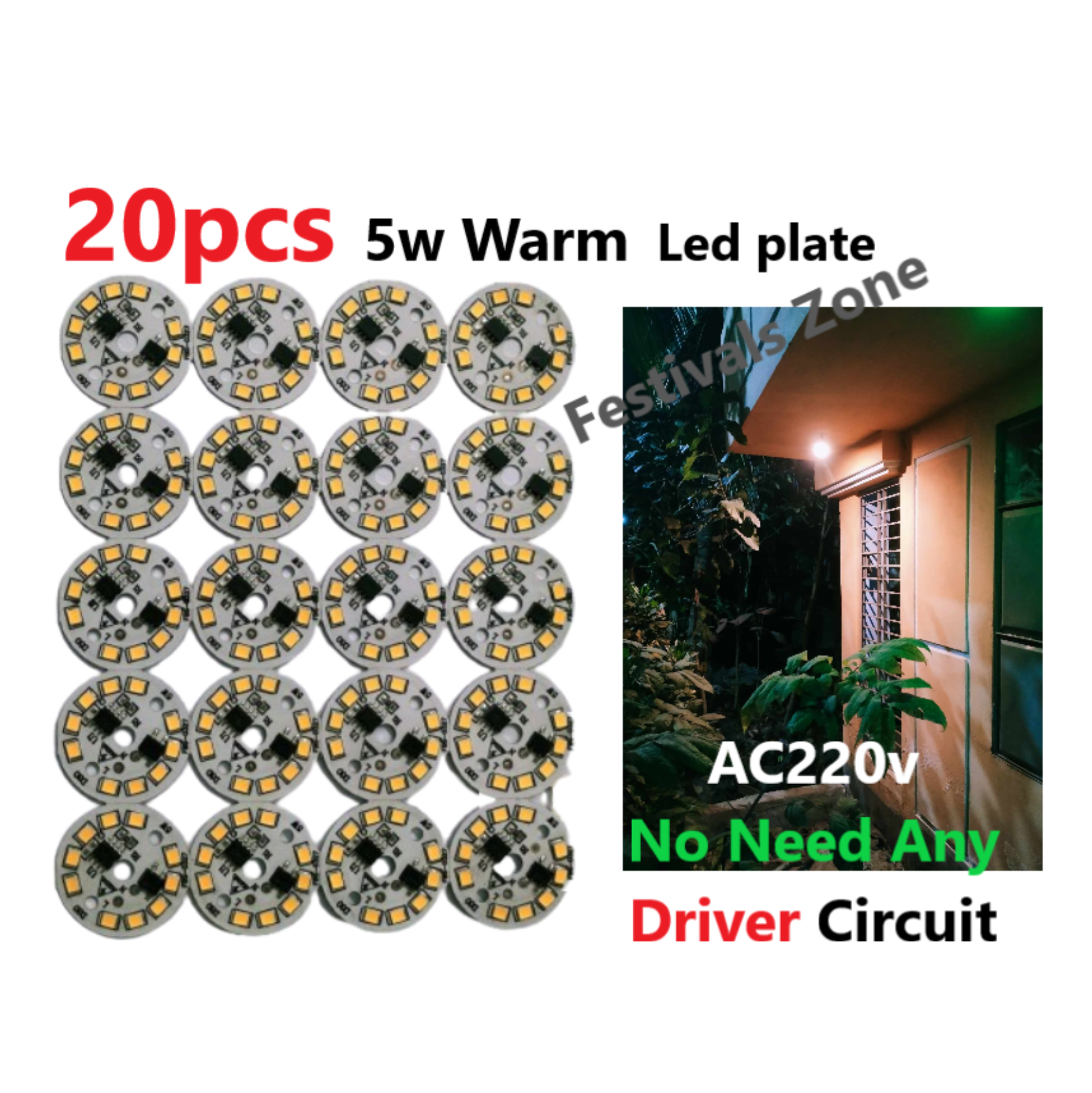 5W Warm Variant No Need Adapter LED AC220V LED Bulb lamp plate 5w AC220V White LED Bulb lamp plate No Need Adapter LED 5 Watt LED palte & Driver AC 220V 5W LED Light Bulbs Driver Circuit Board For 5 Watt SMD LED Chip for high quality led bul