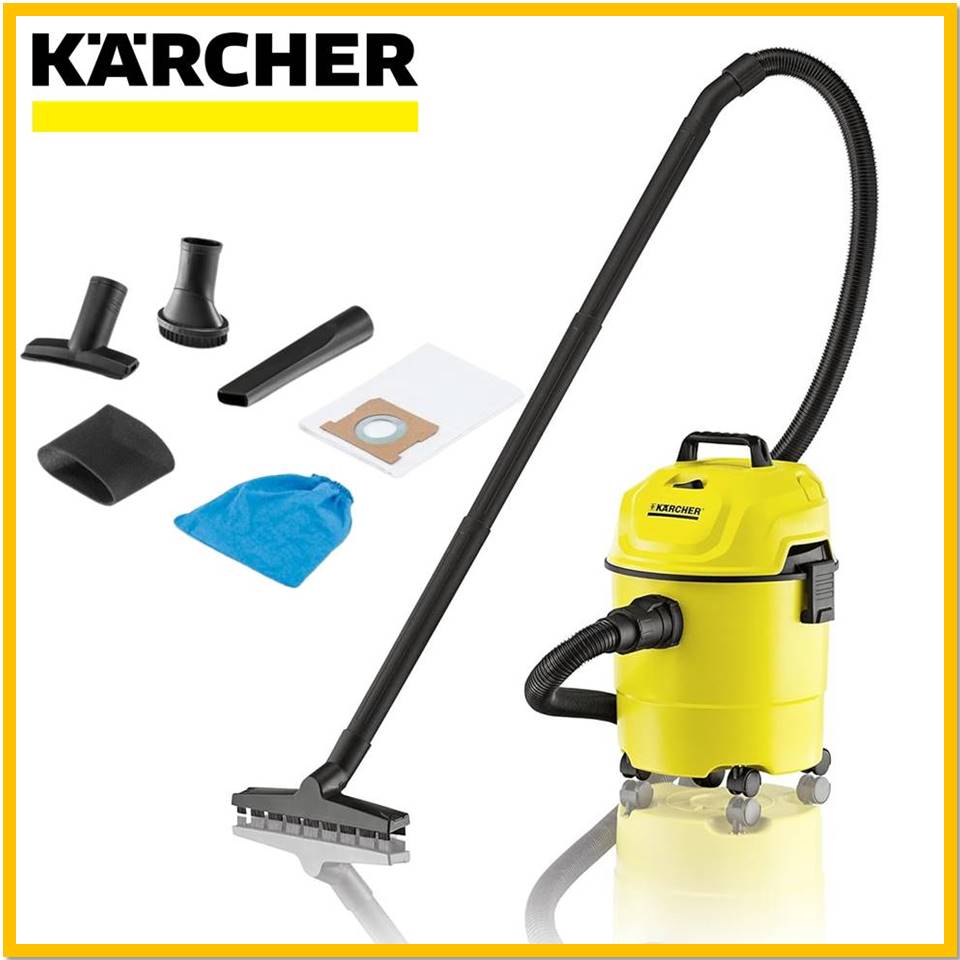 KARCHER WD1 Home Multi-Purpose Wet & Dry Vacuum Cleaner | 1000 Watt