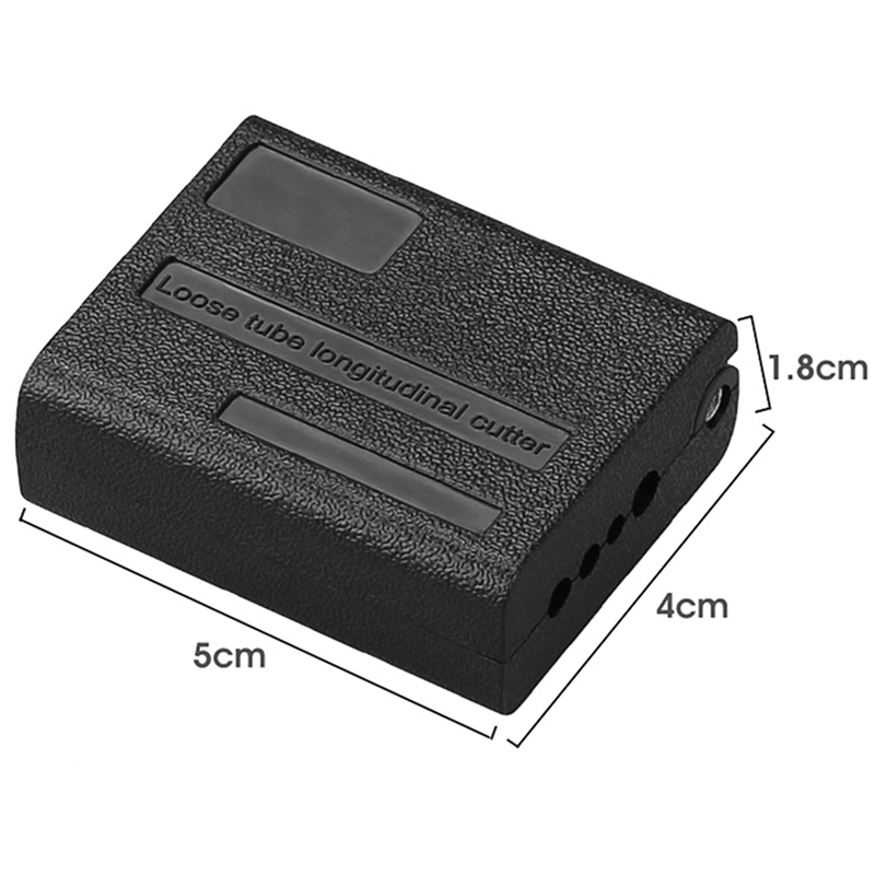 2X Optical Fiber Loose Tube Fiber Optic Cable Splitter Fiber Optic Tool Longitudinal Tube Loose Tube Scraper 1.5-3.3mm. 