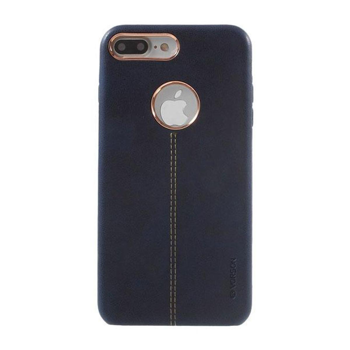 Vorson Leather Coated Protector Case for iPhone 7 Plus - Dark Blue