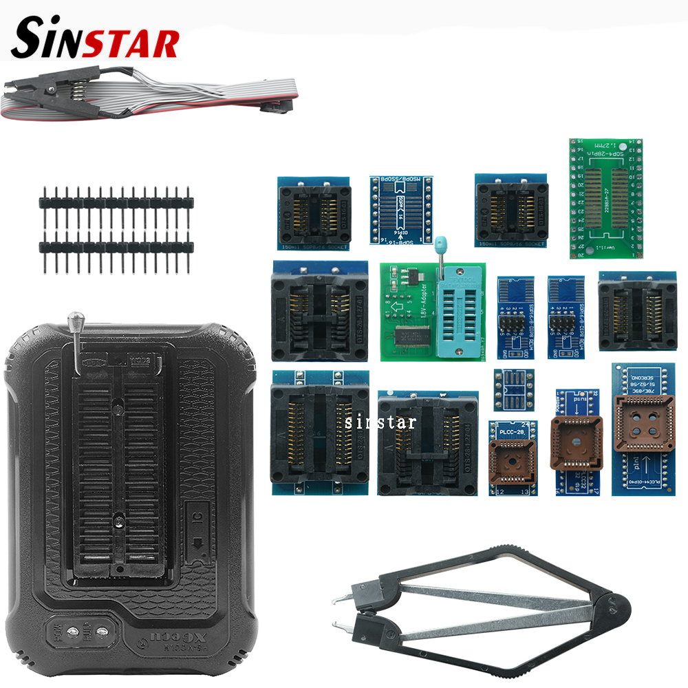 XGecu T48 (TL866-3G) Programmer Support 31000+ ICs for SPI/Nor/NAND Flash/EMMC BGA/TSOP/SOP/PLCC + 30 parts minghao. 