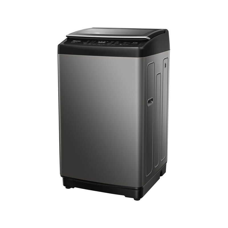 HISENSE 10.5 KG Top Load Inverter Washing Machine Premium Black With Bubble Clean technology | WT5J1013DT/BD3. 
