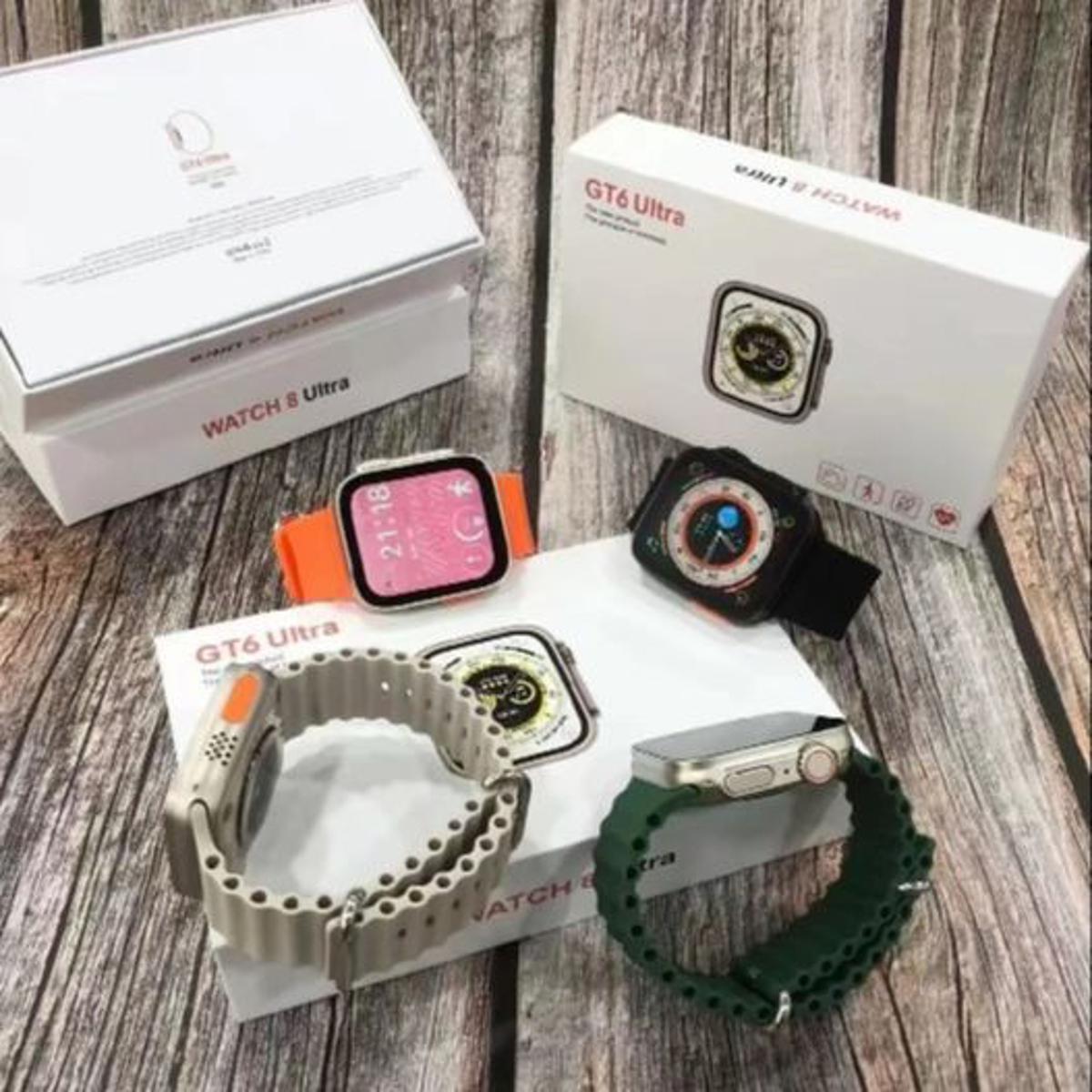 Gt6 Ultra Latest Watch 8 Sporting Bluetooth Smartwatch Fit PRO APP, NFC Function