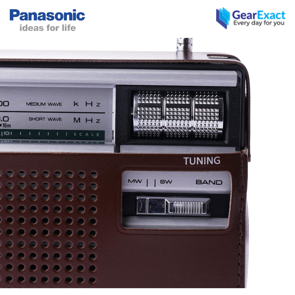 Panasonic R-218DD MW/SW 2 Band Portable Radio. 