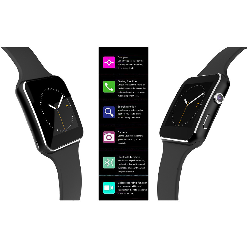 Smart Watch Record sports data monitor sleep durable Support SIM Card Smartwatch. 