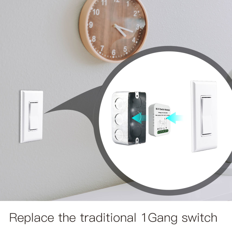 Nax Smart Home Wifi Wireless Switch Module For Apple Android App Control 90-250V Hot Sell. 