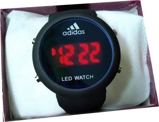 Adidas led store watch rubber