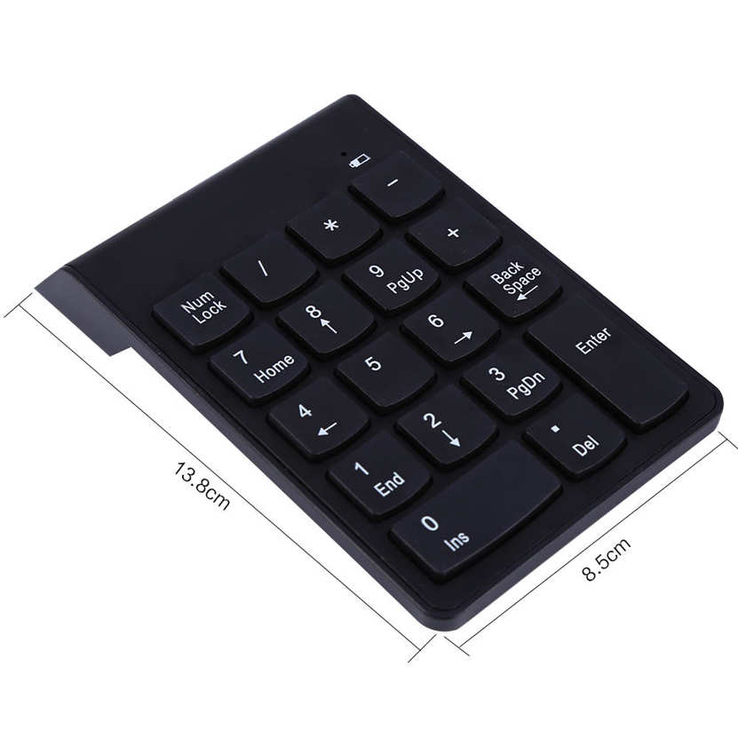 【Xiaofeng】Numeric USB mini number pad numpad 18 keys for PC Pro. 