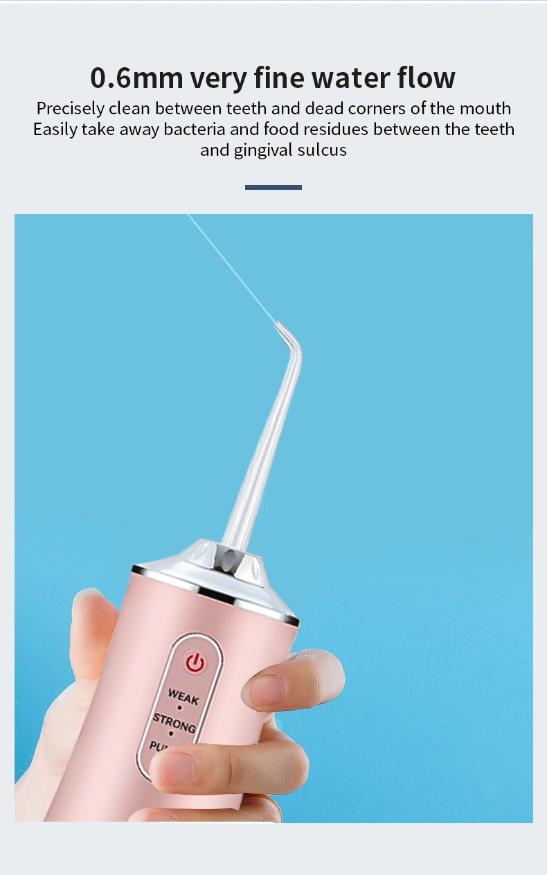 USB Fast Charging Teeth Cleaning Machine Portable Dental Water Flosser Water Dental Drill Oral Irrigator Mouth Washing Machine. 