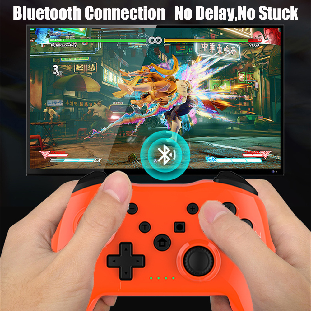 Machine Smart TV Box tendo GAMINJA 360° Joystick Wireless Game Controller BT Game Controller for NinSwitch Lite PS3 Game Wind PC Joystic. 