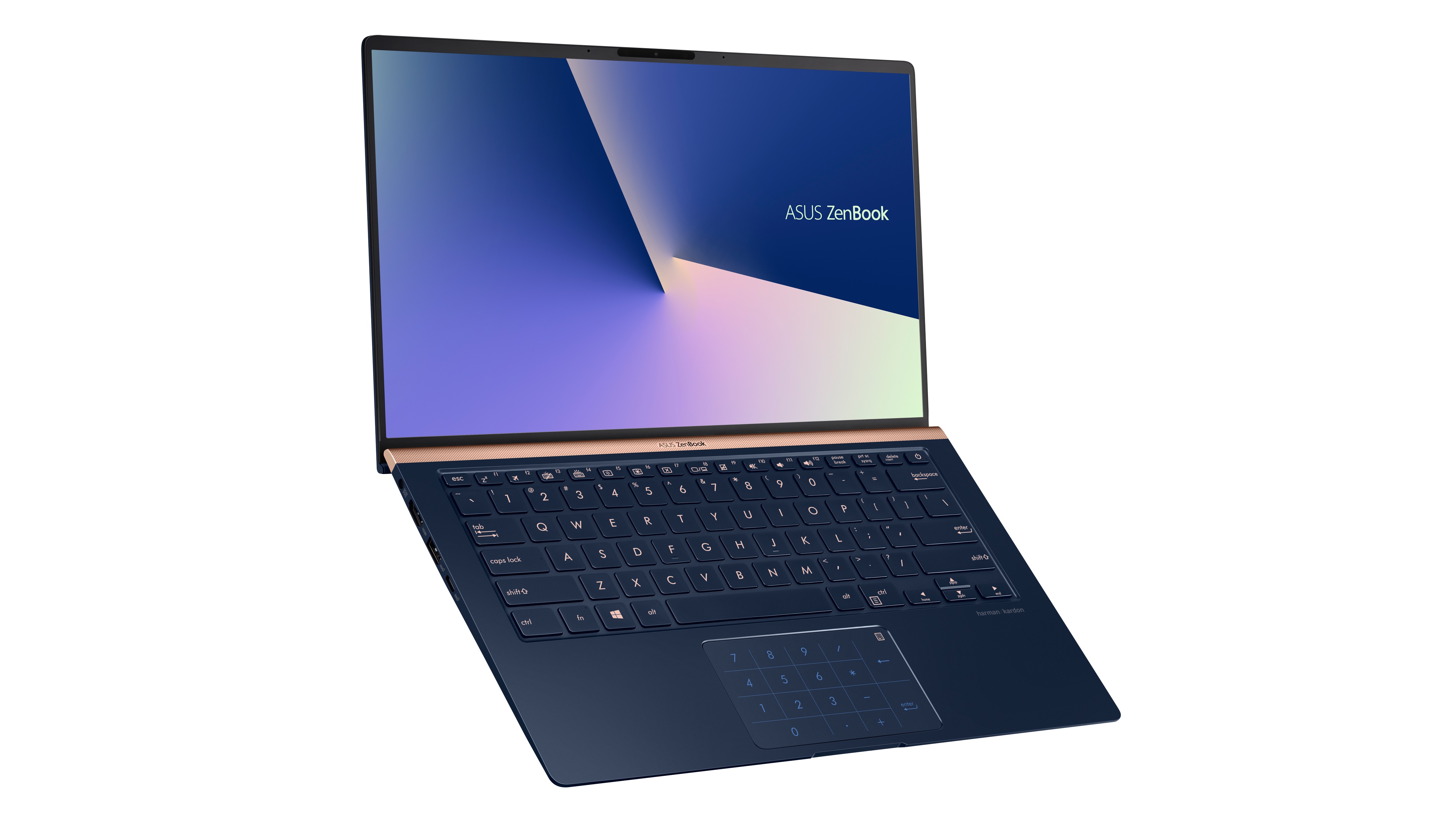 ASUS ZenBook 13.3 AMD Ryzen 7-5000 Series Mobile Processors, providing powerful all-round performance.