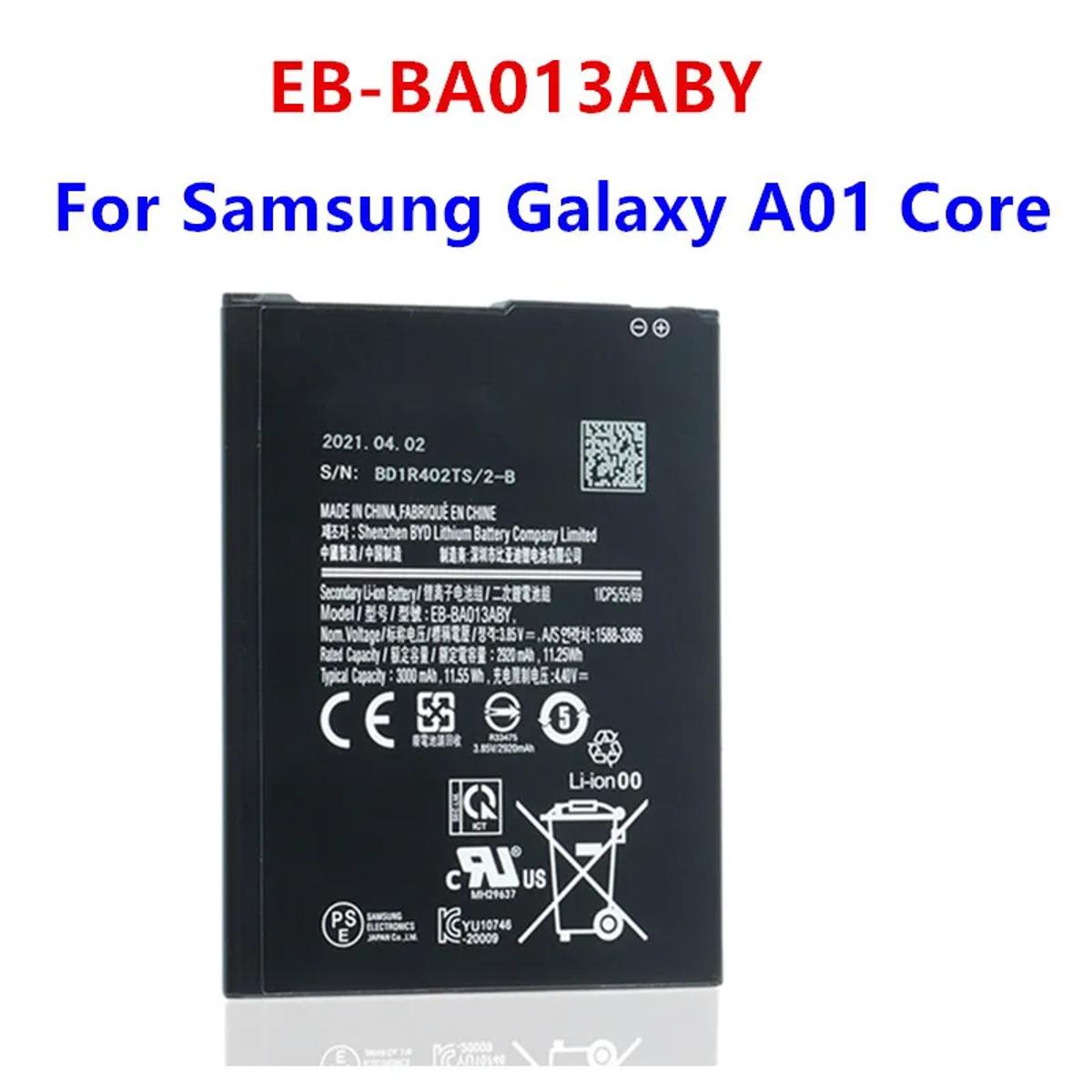 Samsung Galaxy A01 Core / A3 Core Replacement Battery For SM-A013F/Sm-A013D/SM A013M+  Mobile Phone Battery