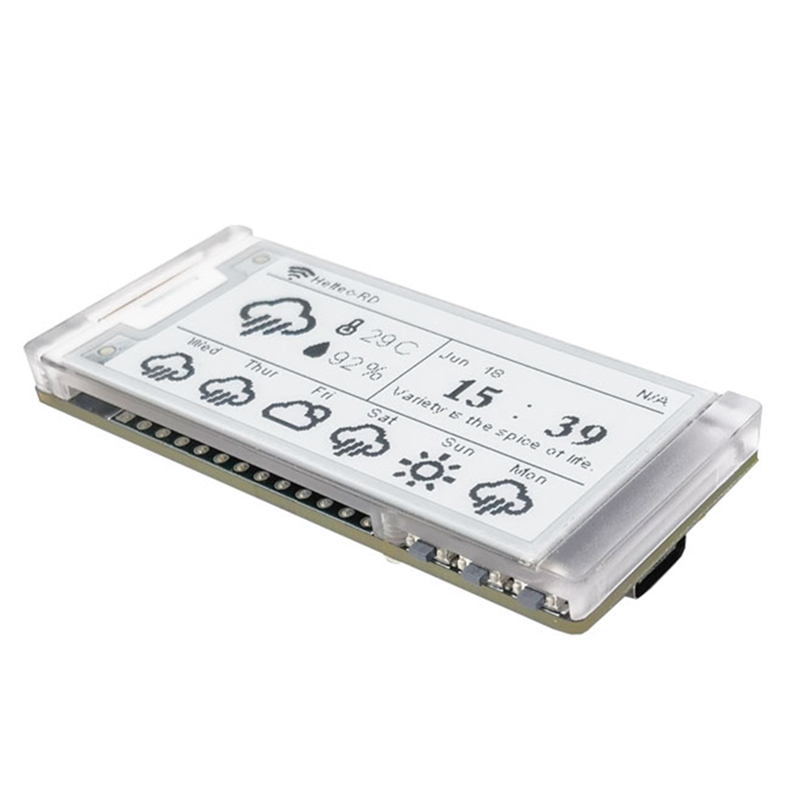 2.13 Inch E-Ink Display Meshtastic LoRa for Esp32 E-Paper Monitor Devboard Bluetooth Price Tag IoT. 