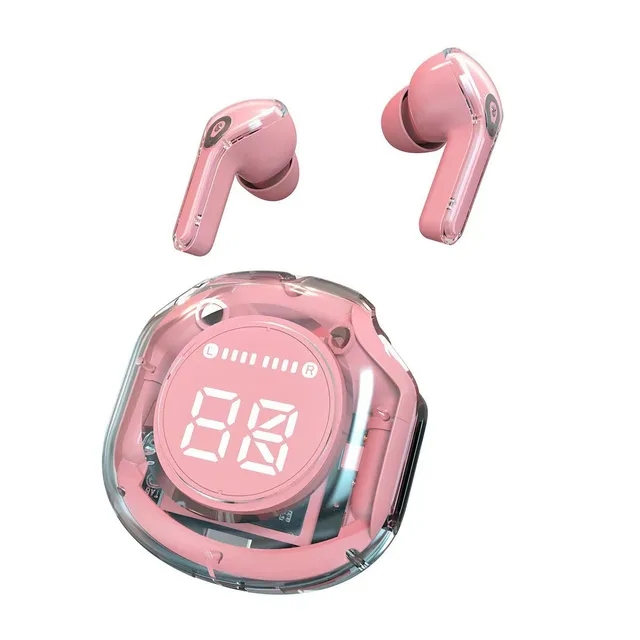 【FUPANG】WIRELESS EARBUDS WITH TRANSPARENT WITH EARBUDS AIR 31 AIRPODS TYPE C EARBUDS BLUETOOTH