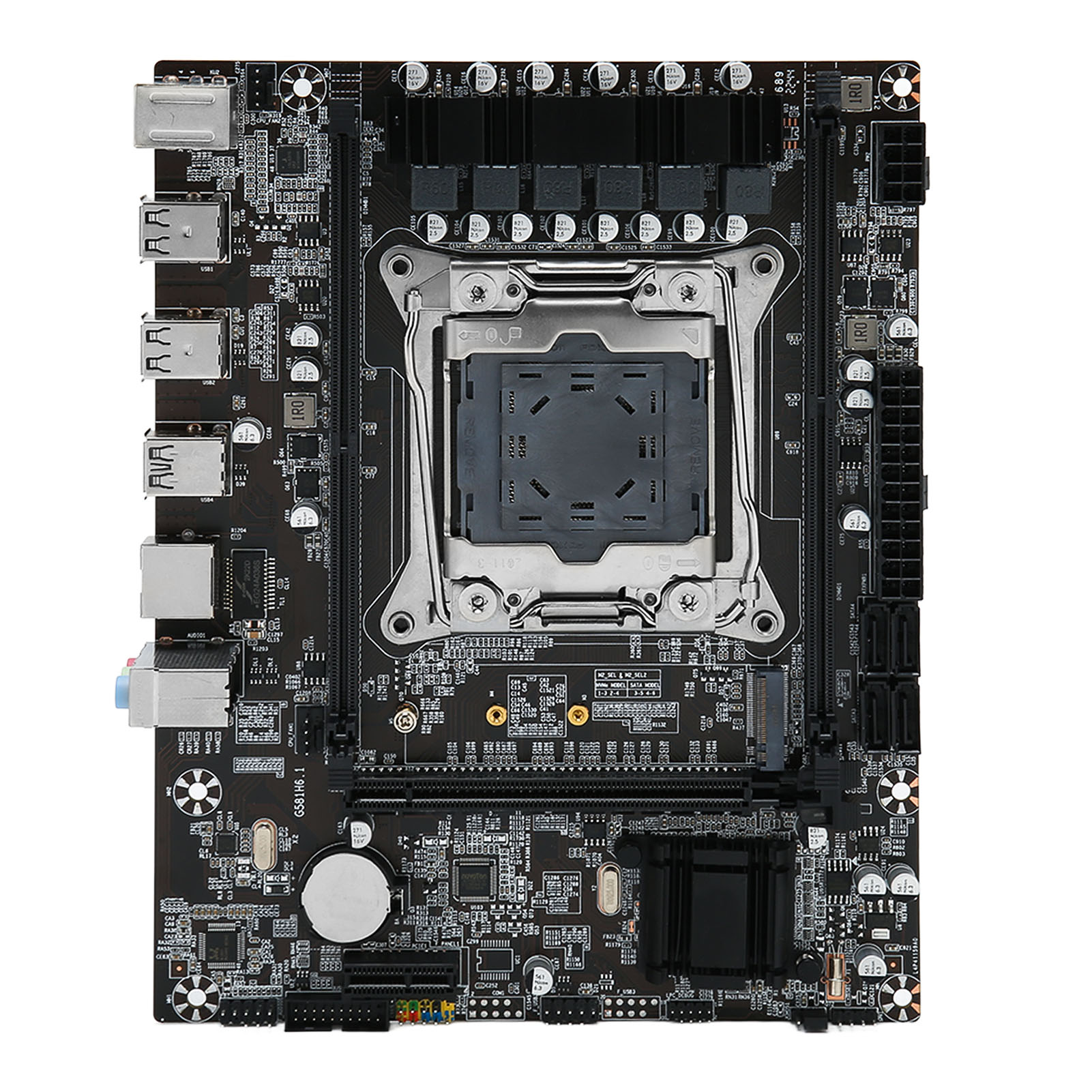 DDR4 Mainboard Dual Channel 32Gbps NVME PCIE M.2 SSD Motherboard with Gigabit LAN for Intel I7 Processors for E5 V3 V4. 