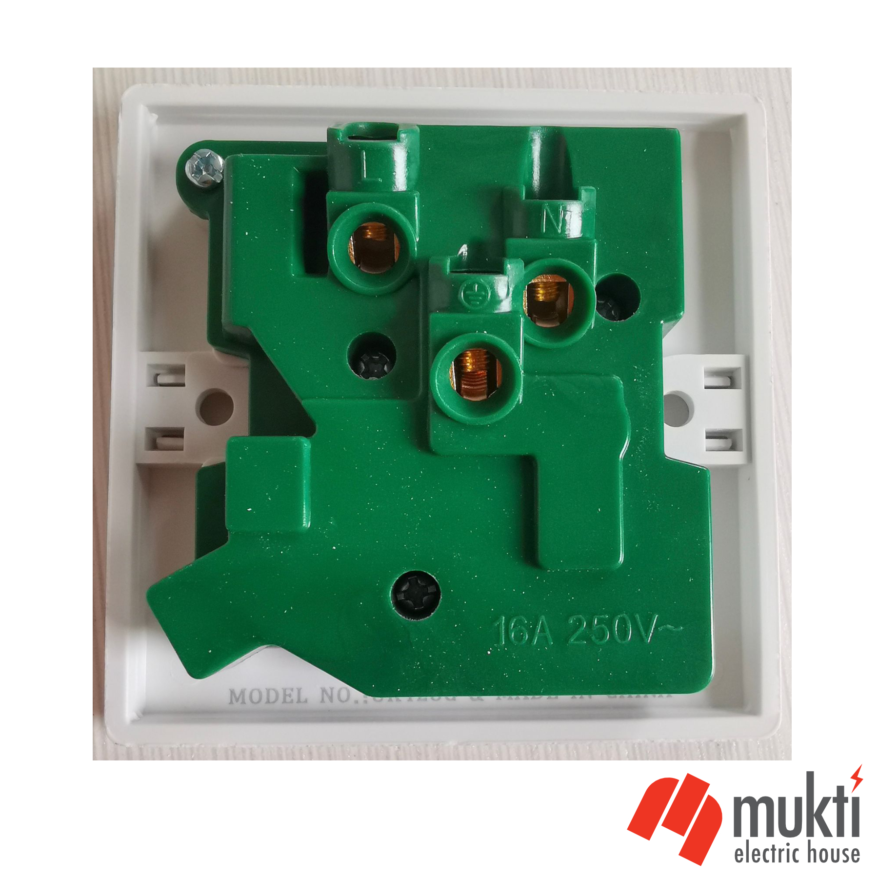 T&G GREEN 16A 6 Pin with Type I, 2 Pin and 3 Pin Multi Combined Function Universal Socket with Switch 6Pin. 