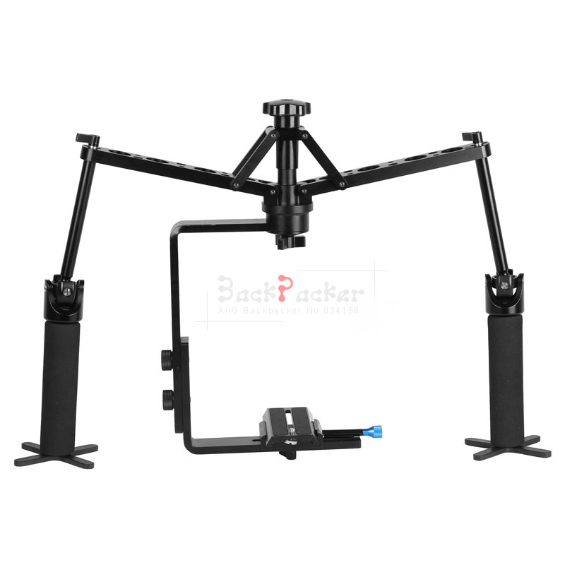For canon sony nikon Accessories 1DX 6D 7D 5D Mark II D600 D4 Camera Handheld Mechanical Stabilizer Spider Comodo Orbit DSLR Rig. 