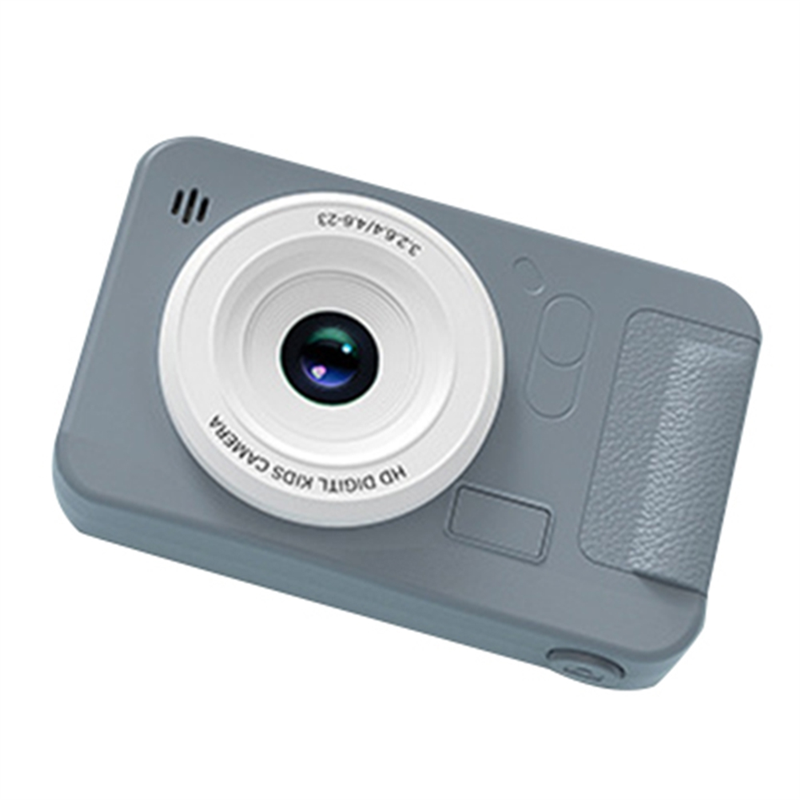 4K Digital Camera High-Definition Photography CCD Travel Selfie Entry-Level Small Students Campus Selfie Camera Silvery