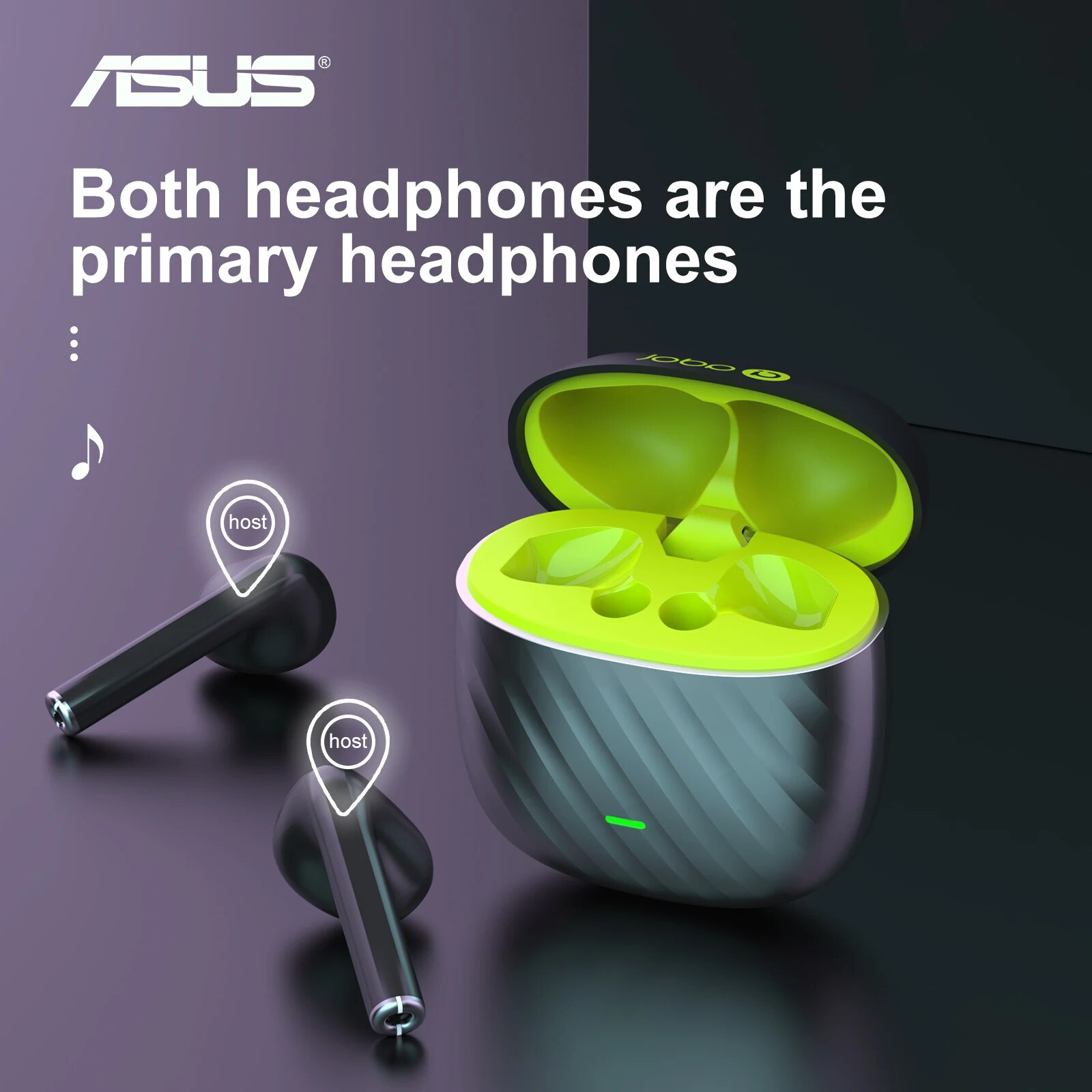 Asus Bluetooth Earbuds With Mic Noise Cancelling Over Ear For Android Wireless Headset For Iphone Work Gaming Earpiece In-ear. 