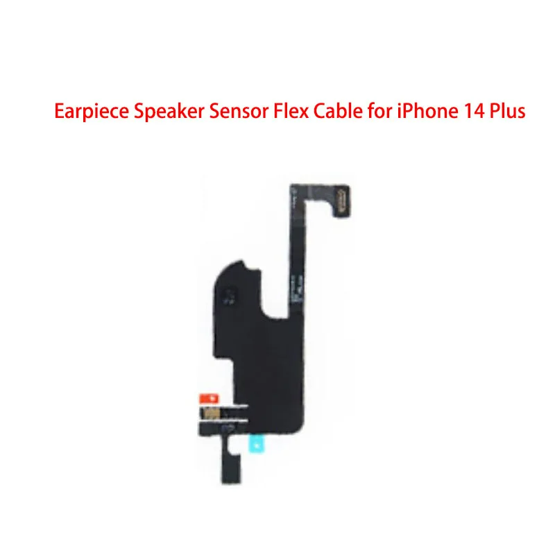Earpiece Ear Speaker For iPhone 14 Pro Max Plus Sound Receiver Earphone Front Light Sensor Flex Cable. 