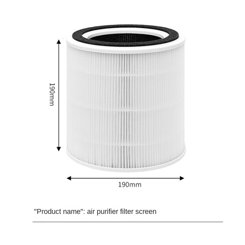 AP005 Replacement Filters for TaoTronics TT-AP005 Air Purifier, H13 True HEPA and Activated Carbon Filter Replacement Parts Accessories. 