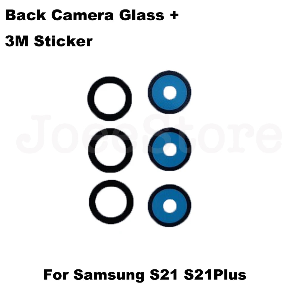 10Pcs Back Rear Camera Glass Lens For Samsung S22 S21 S20 S10 Plus Ultra Lite FE 5G Galaxy S20FE S21Plus Note20 with 3M Glue. 