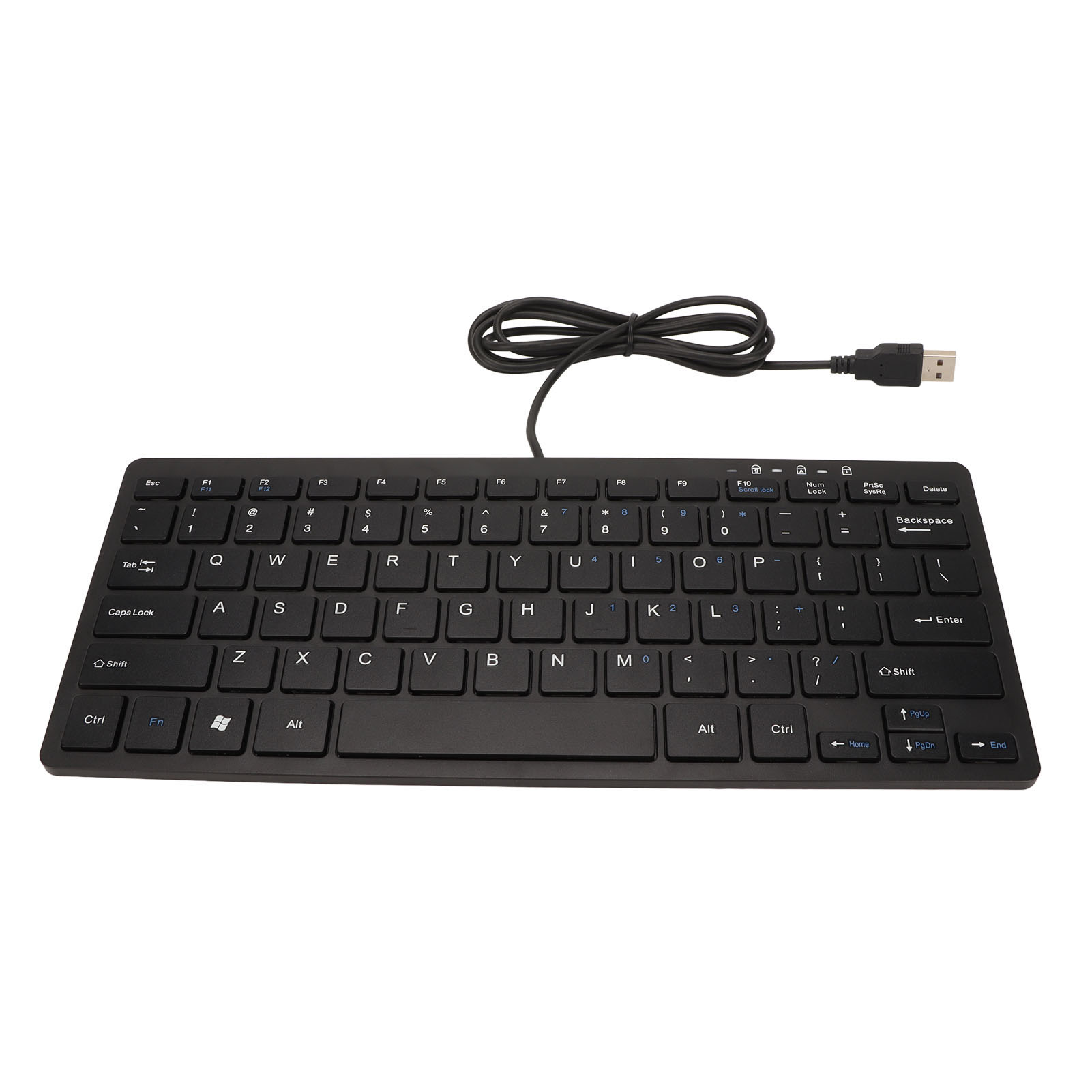 USB Keyboard, USB Wired Keyboard 78 Keys for Laptops. 