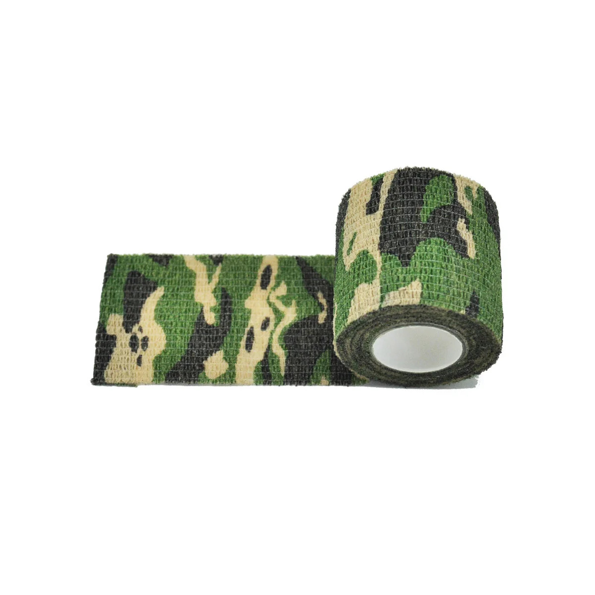 【Xiaofeng】New army Camouflage Elatic Tape elf Adheive port Protector Ankle Knee Finger Bandage. 
