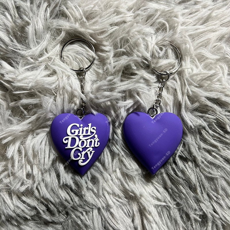 HUMAN MADE Verdy Girls Don't Cry Colorful Love Key Chain Bag