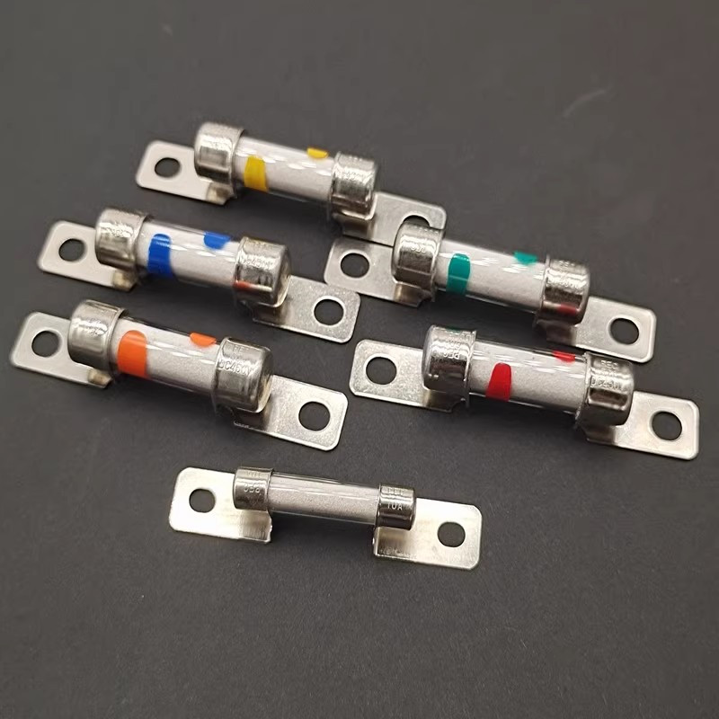 PEC New Energy Vehicle High Voltage DC450V fuse 10A/15A/20A/30A/40A/50A fuse tube electric compressor converter Automotive Fuses. 