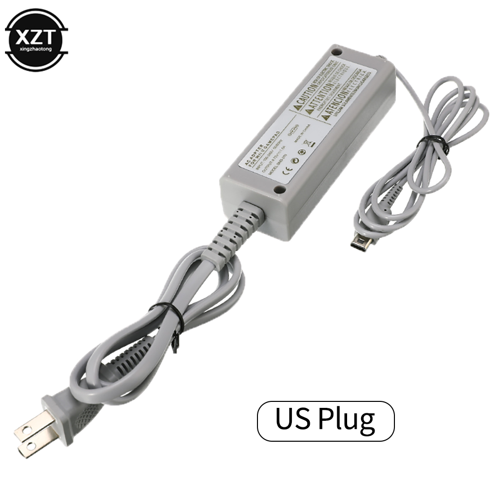 New US/EU Plug 100-240V AC Charger Adapter Home Wall Power Supply for Nintendo WiiU Wii U Gamepad Joypad Controller. 