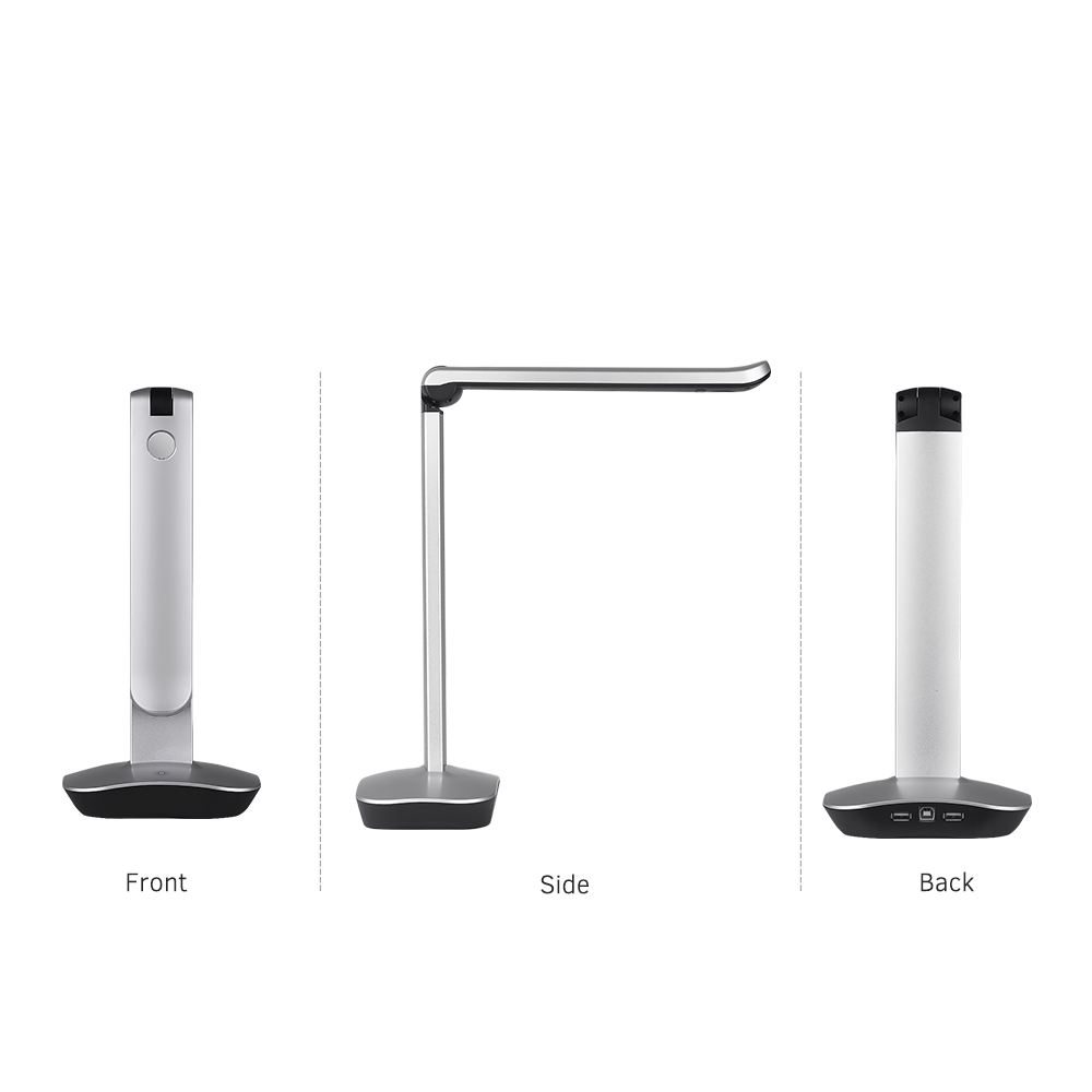HXSJ F50 Foldable HD High Speed USB Book Image Document Camera Scanner 15 Mega-Pixels A3 & A4 Scanning Size with LED Light for Classroom Office Library Bank for Windows. 