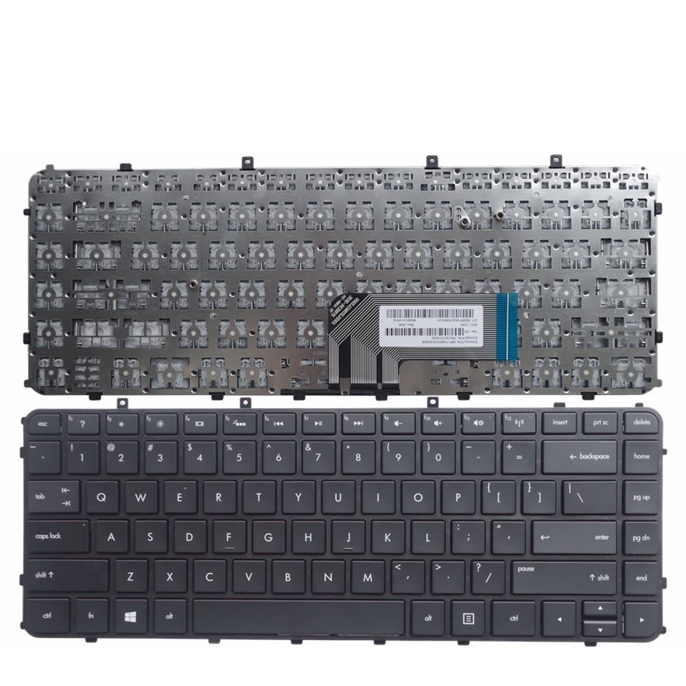 Laptop Keyboard For HP Envy 4 Envy 6 Envy6 4-1000 4-1100 4-1200 6-1000 6-1100 6-1200 Laptop black Keyboard. 