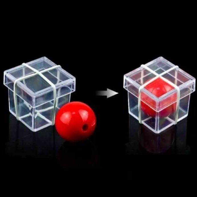 Burglar Ball magic tricks ball through box easy magic tricks toy