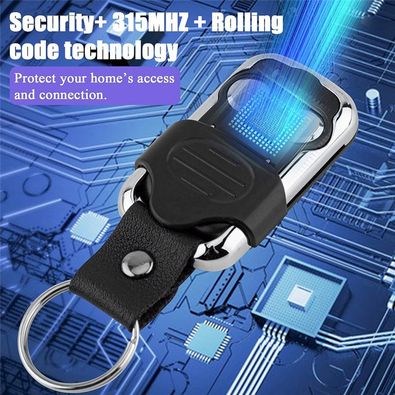 2 Pack Garage Door Opener Compatible With LiftMaster 371LM 373LM Purple Learn Button Garage Door Opener Remote 315MHz Security+ Craftsman. 