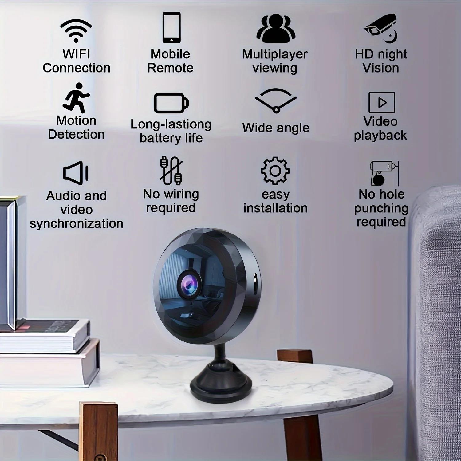 Xiaomi MIJIA A11 Mini Camera WiFi Wireless Monitoring Security Protection Remote Camcorders Video Surveillance Smart Home. 