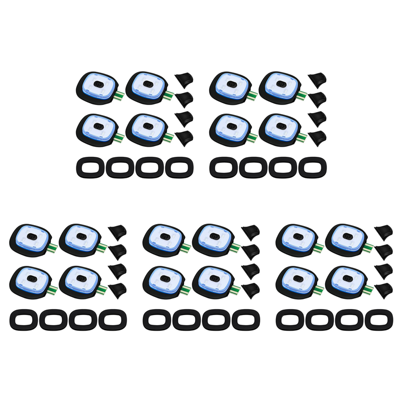 TWEXQNY USB Rechargeable Light for LED Knit Beanie Hat, 20 Pieces Strong Medium and Weak Light Mode LED Hat Light USB LED Lights