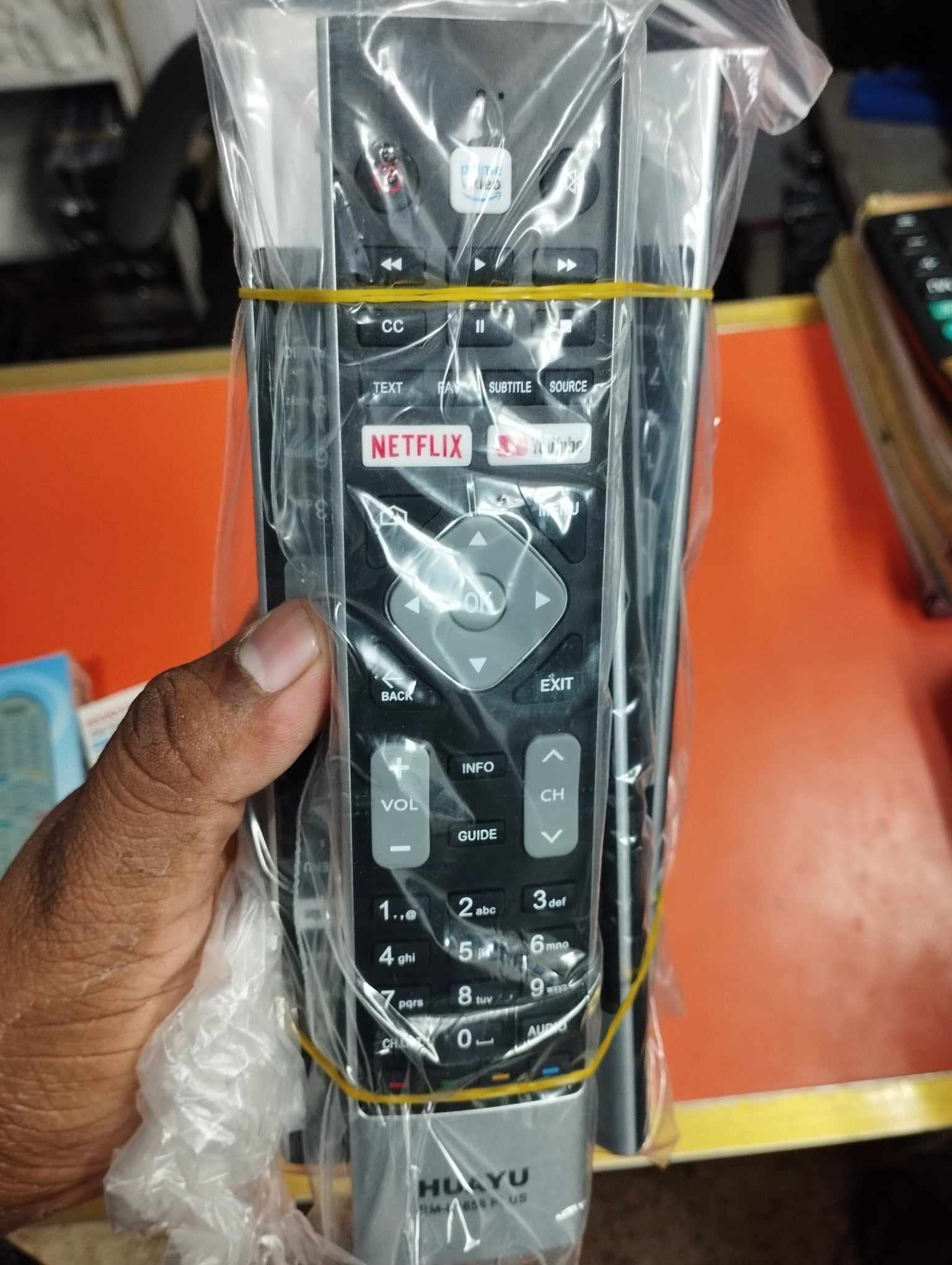 HAIER TV Remote Control with Netflix ,YouTube and others. 
